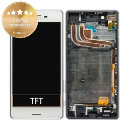 Sony Xperia X Performance F8131 - Écran LCD + Écran tactile + Cadre (Blanc) - 1302-3675 Genuine Service Pack