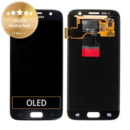 Samsung Galaxy S7 G930F - Écran LCD + Écran Tactile (Noir) - GH97-18523A, GH97-18761A, GH97-18757A Genuine Service Pack