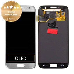 Samsung Galaxy S7 G930F - Écran LCD + Écran Tactile (Argent) - GH97-18523B, GH97-18761B, GH97-18757B Genuine Service Pack