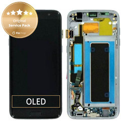 Samsung Galaxy S7 Edge G935F - Ecran LCD + Ecran Tactile + Cadre (Noir) - GH97-18533A, GH97-18594A, GH97-18767A Genuine Service Pack