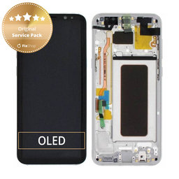 Samsung Galaxy S8 Plus G955F - Écran LCD + Écran tactile + Cadre (Argent Arctique) - GH97-20470B, GH97-20564B, GH97-20565B Genuine Service Pack