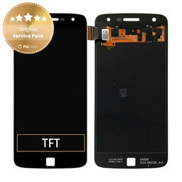 Motorola Moto Z Play XT1635 - Écran LCD + Écran Tactile (Noir) - 01019104003W Genuine Service Pack