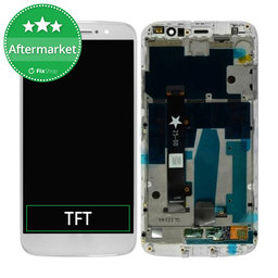 Motorola Moto M XT1663 - LCD Displej + Dotykové Sklo + Rám (Gray) TFT