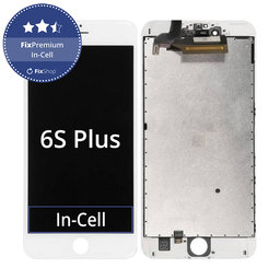 Apple iPhone 6S Plus - Écran LCD + Écran tactile + Cadre (Blanc) In-Cell FixPremium