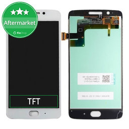 Motorola Moto G5 XT1676 - LCD Displej + Dotykové Sklo (White) TFT