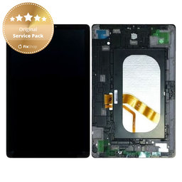 Samsung Galaxy Tab S4 10.5 T830, T835 - Écran LCD + Écran Tactile + Cadre (Noir) - GH97-22199A Genuine Service Pack