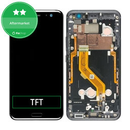 HTC U11 - Écran LCD + Écran Tactile + Cadre (Noir)