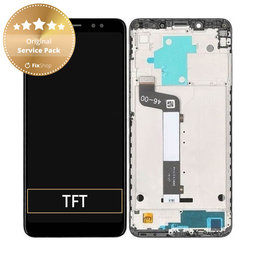 Xiaomi Redmi Note 5 Pro - Écran LCD + Ecran Tactile + Cadre (Noir) - 560610027033 Genuine Service Pack