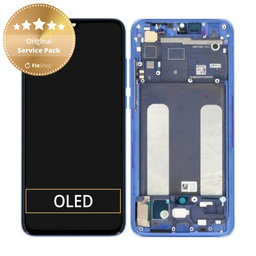 Xiaomi Mi 9 Lite - Écran LCD + Écran Tactile + Cadre (Bleu Aurora) - 561010033033, 5600040F3B00 Genuine Service Pack