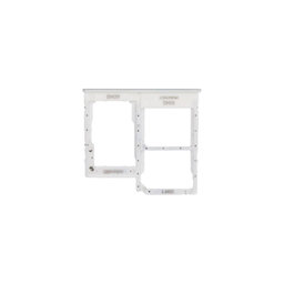 Samsung Galaxy A41 A415F - Plateau SIM + SD (Prism Crush Silver) - GH98-45275C Genuine Service Pack