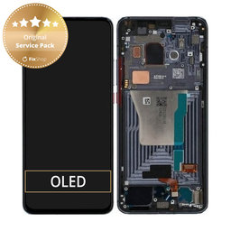 Xiaomi Pocophone F2 Pro - Écran LCD + Ecran Tactile + Cadre (Cyber Gris) - 56000G0J1100 Genuine Service Pack