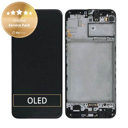 Samsung Galaxy M21 M215F - Écran LCD + Ecran Tactile + Cadre (Noir) - GH82-22509A, GH82-22836A, GH82-21266A, GH82-21265A Genuine Service Pack