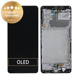 Samsung Galaxy A42 5G A426B - Écran LCD + Écran Tactile + Cadre (Prism Dot Noir) - GH82-24375A, GH82-24376A Genuine Service Pack