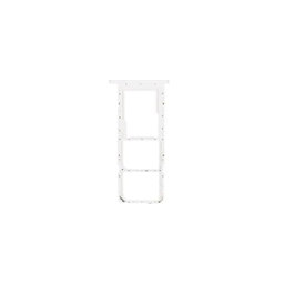 Samsung Galaxy A02s A026F - Tiroir SIM (Blanc) - GH81-20137A Genuine Service Pack