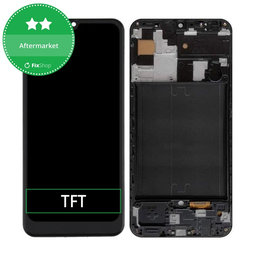 Samsung Galaxy A50 A505F - Écran LCD + Écran tactile + Cadre TFT (Noir)