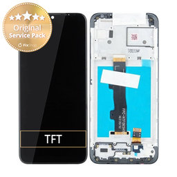 Motorola Moto E7 Power, E7i Power - Écran LCD + Écran tactile + Cadre - 5D68C18235 Genuine Service Pack