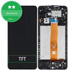 Samsung Galaxy A12 A125F - Écran LCD + Écran tactile + Cadre (Noir) TFT