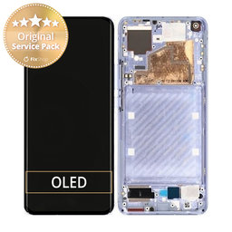 Xiaomi Mi 11 - LCD Displej + Dotykové Sklo + Rám (Violet) - 56000600K200 Genuine Service Pack