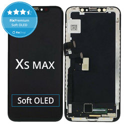 Apple iPhone XS Max - Écran LCD + Écran Tactile + Cadre Soft OLED FixPremium