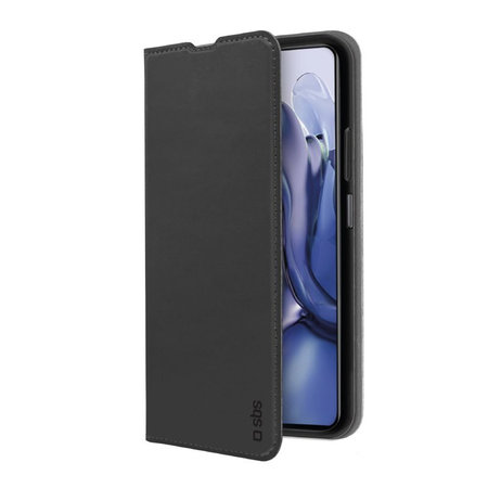 SBS - Étui Book Wallet Lite pour Xiaomi 11T, 11T Pro, noir