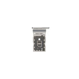 Samsung Galaxy S21 FE G990B - SIM Slot (White) - GH98-46790B Genuine Service Pack