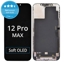 Apple iPhone 12 Pro Max - Écran LCD + Écran Tactile + Cadre Soft OLED FixPremium