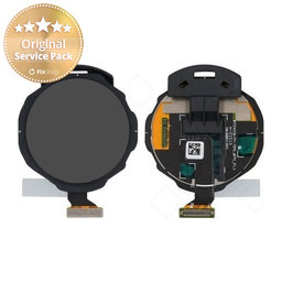 Samsung Galaxy Watch 4 Classic 46 mm R895 - Écran LCD + Écran tactile + Cadre (Noir) - GH96-14426A Genuine Service Pack