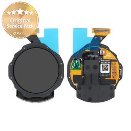 Samsung Galaxy Watch 4 Classic 42mm R885 - LCD Displej + Dotykové Sklo + Rám (Black) - GH96-14427A Genuine Service Pack