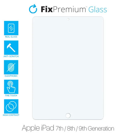 FixPremium Glass - Verre Temepred pour Apple iPad 10.2