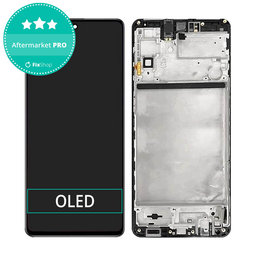 Samsung Galaxy M51 M515F - Écran LCD + Écran tactile + Cadre (Noir Céleste) OLED