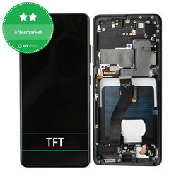 Samsung Galaxy S21 Ultra G998B - Écran LCD + Écran Tactile + Cadre (Noir Phantom) TFT