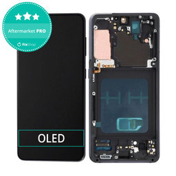 Samsung Galaxy S21 G991B - Écran LCD + Écran Tactile + Cadre (Gris Phantom) OLED