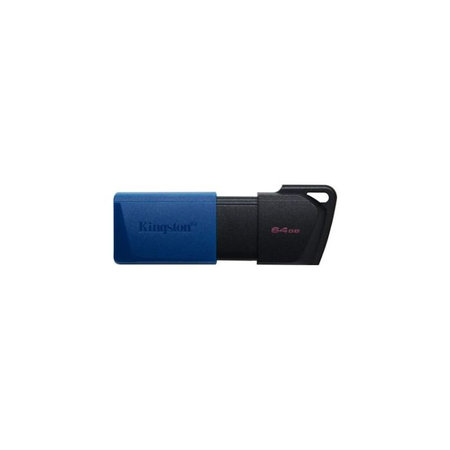 Kingston - FlashDisk DataTraveler 64 Go, USB 3.2, bleu