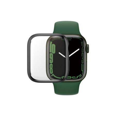 PanzerGlass - Verre trempé Full Body AB pour Apple Watch 7 & 8 41 mm, noir