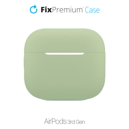 FixPremium - Étui en silicone pour AirPods 3, vert