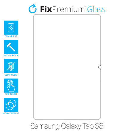 FixPremium Glass - Verre trempé pour Samsung Galaxy Tab S8