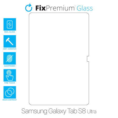 FixPremium Glass - Verre trempé pour Samsung Galaxy Tab S8 Ultra