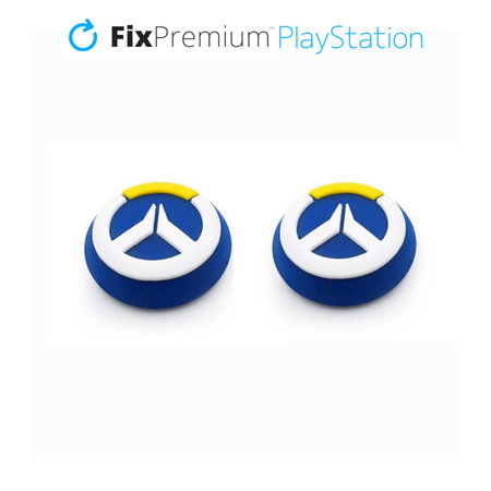 FixPremium - Capuchons de poignée pour contrôleur PS4/PS5 Overwatch - Set 2pcs