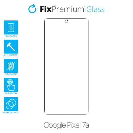 FixPremium Glass - Verre Trempé pour Google Pixel 7a