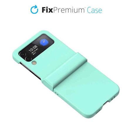 FixPremium - Coque en silicone pour Samsung Galaxy Z Flip 4, turquoise