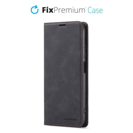 FixPremium - Étui portefeuille professionnel pour iPhone 11 Pro, noir