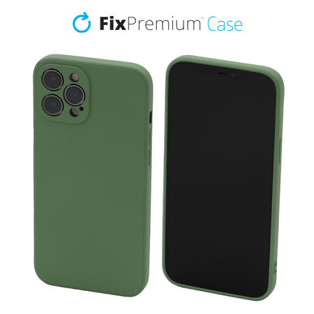 FixPremium - Coque en caoutchouc pour iPhone 11 Pro, vert