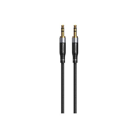 Elough - Câble AUX Jack 3,5 mm / Jack 3,5 mm (2 m), noir