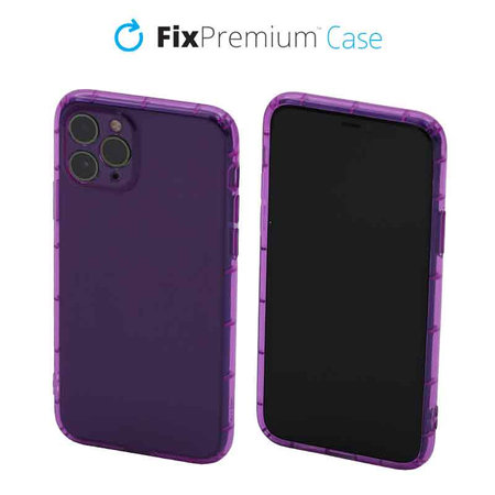 FixPremium - Coque transparente pour iPhone 11 Pro, violette