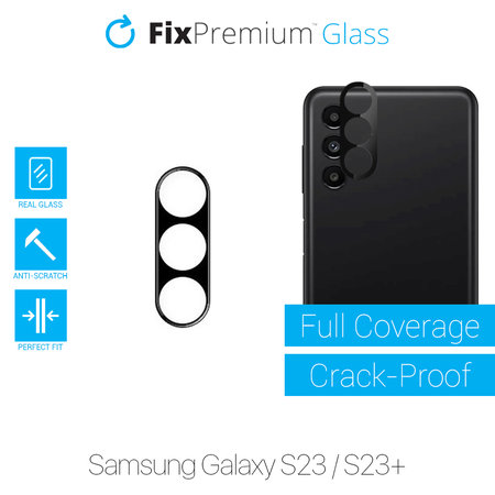 FixPremium Glass - Protecteur d'objectif de caméra arrière pour Samsung Galaxy S23