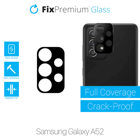 FixPremium Glass - Protecteur d'objectif de caméra arrière pour Samsung Galaxy A52