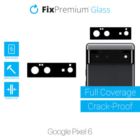 FixPremium Glass - Protecteur d'objectif de caméra arrière pour Google Pixel 6