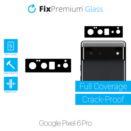 FixPremium Glass - Protecteur d'objectif de caméra arrière pour Google Pixel 6 Pro