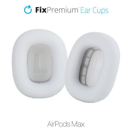 FixPremium - Écouteurs de Remplacement pour Apple AirPods Max (Fabric), blanc