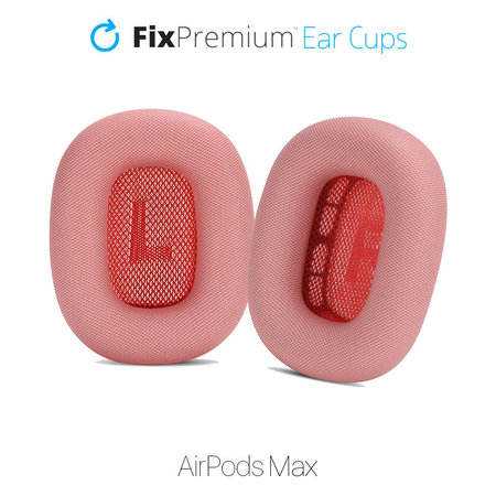 FixPremium - Écouteurs de Remplacement pour Apple AirPods Max (Fabric), rouge